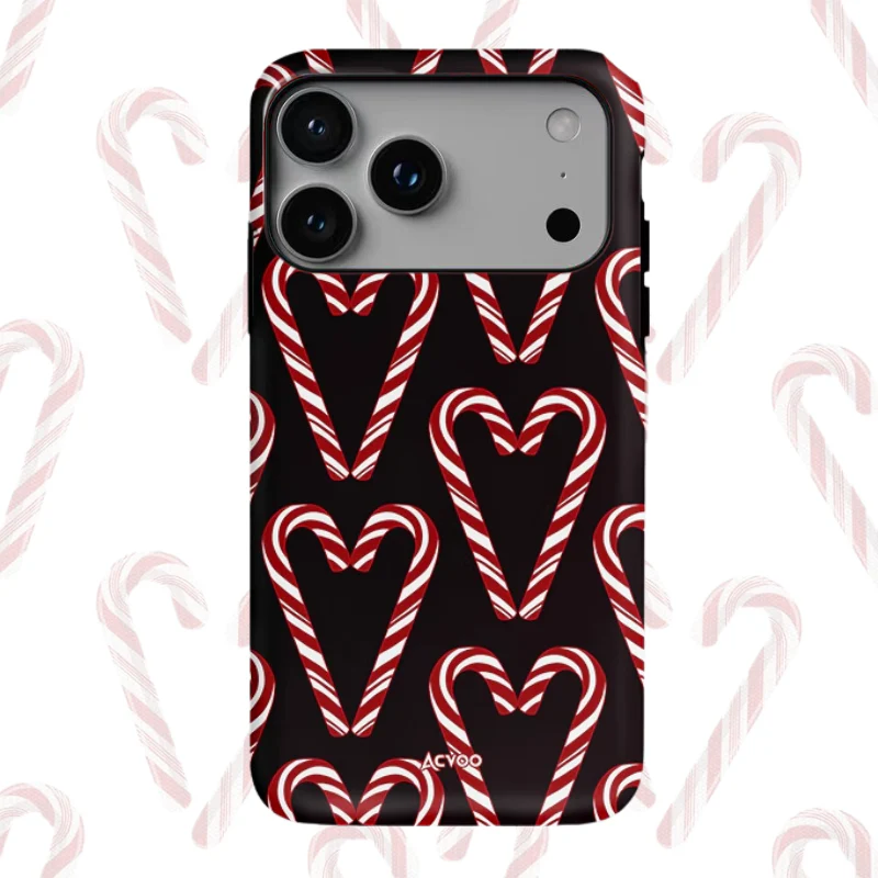 Apple iPhone 17/Air/Pro/Max - Christmas Candy Full-Body Shockproof Case - Image 4