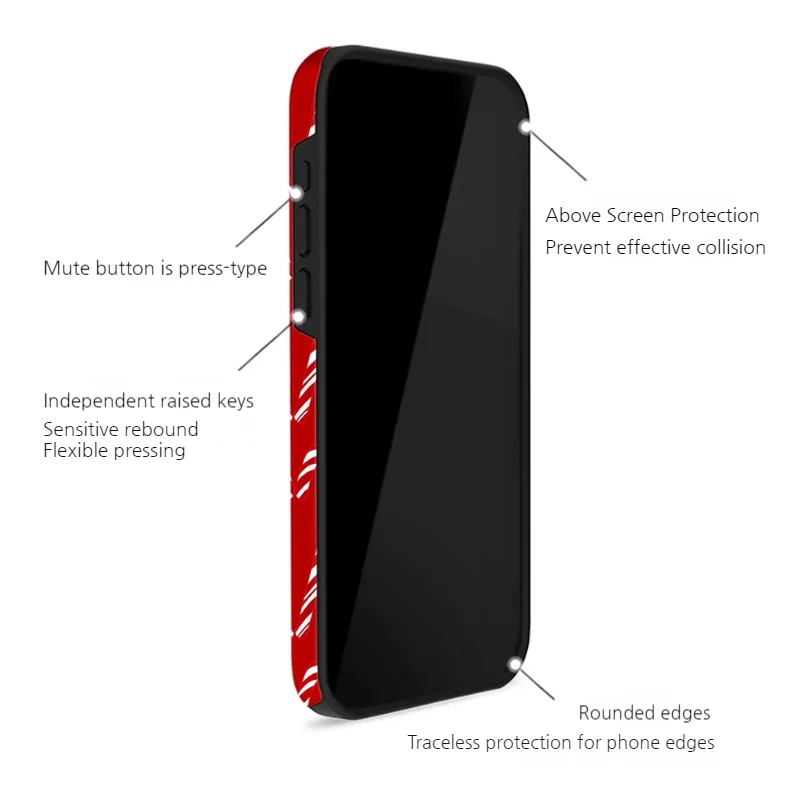 Apple iPhone 17/Air/Pro/Max - Christmas Candy Full-Body Shockproof Case - Image 7