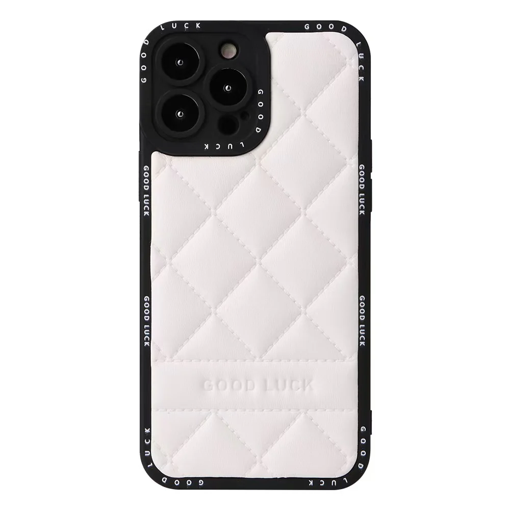 Apple iPhone 15/Pro/Pro Max/Plus Diamond Pattern Full-Body Shockproof Leather case - Image 13
