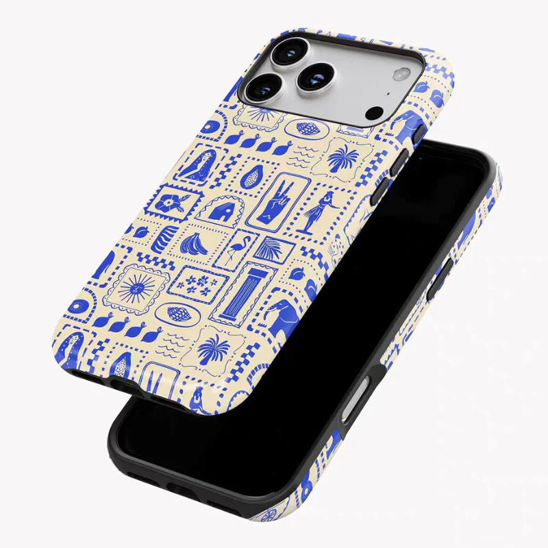 Apple iPhone 17/Air/Pro/Max - Geometric Totem Shockproof Phone Case - Image 4