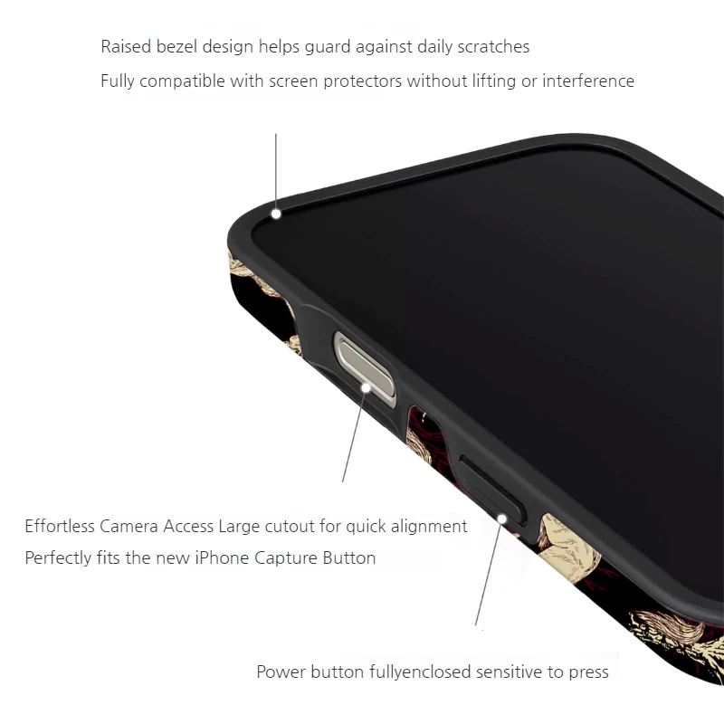 Apple iPhone 15/Pro/Pro Max/Plus - Retro Mustang Creative Shockproof Phone Case - Image 7