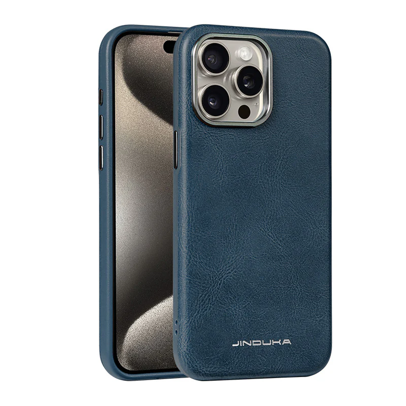Apple iPhone 17/Air/Pro/Max - Business Retro Shockproof Leather Shockproof Case - Image 4