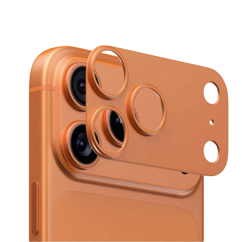 Apple iPhone 17/Air/Pro/Max Matte Metal Hollow Camera Lens Cover - Image 2