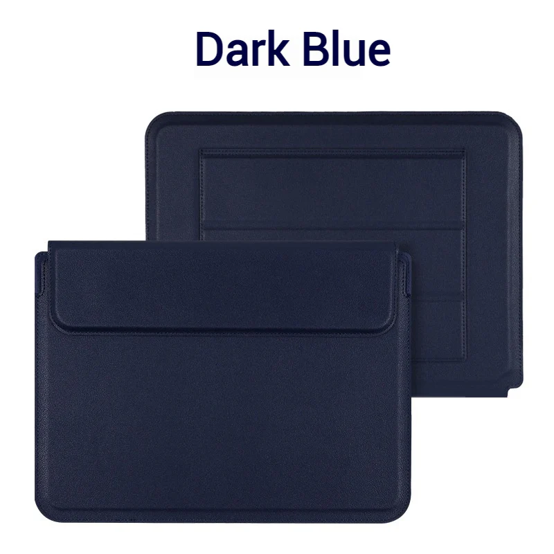 Apple/Lenovo/Huawei Universal 13-inch Laptop Sleeve Storage Bag With Magnetic Closure and Stand - Image 4