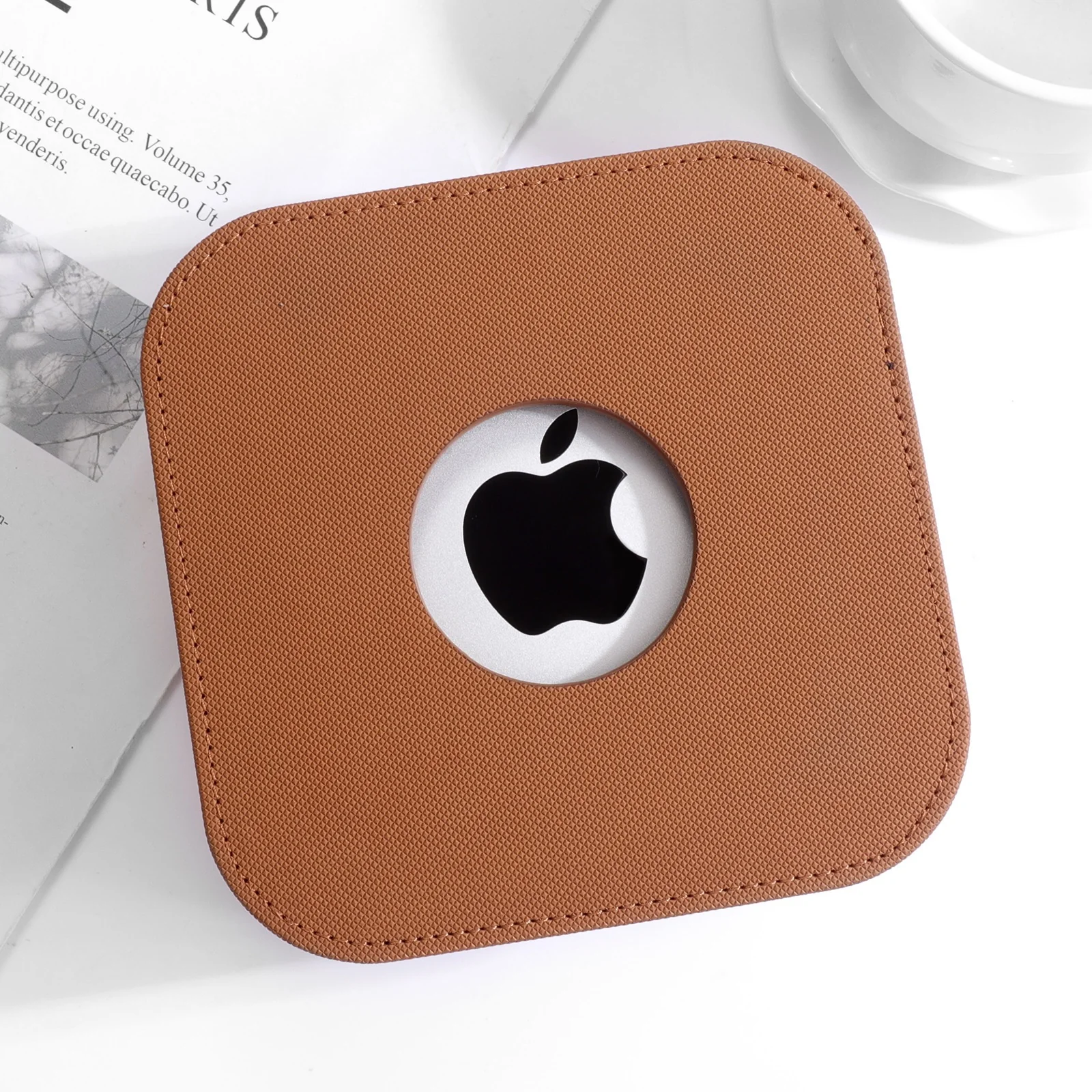 Apple Mac Mini M4 / M4 Pro 2024 Desktop Computer PU Leather Protective Case - Image 4