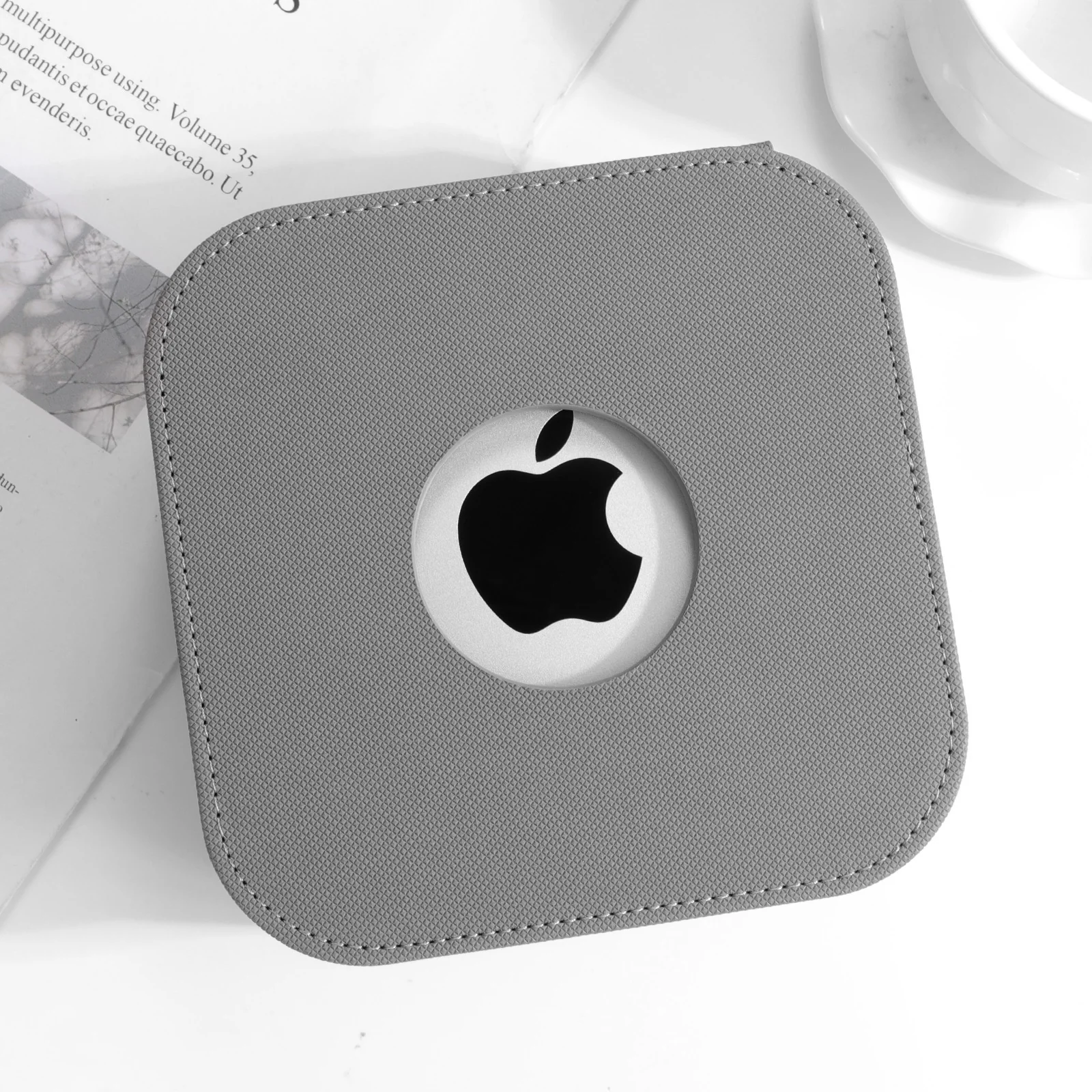 Apple Mac Mini M4 / M4 Pro 2024 Desktop Computer PU Leather Protective Case - Image 5