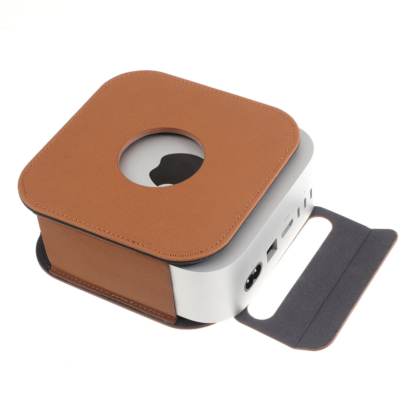 Apple Mac Mini M4 / M4 Pro 2024 Desktop Computer PU Leather Protective Case - Image 8