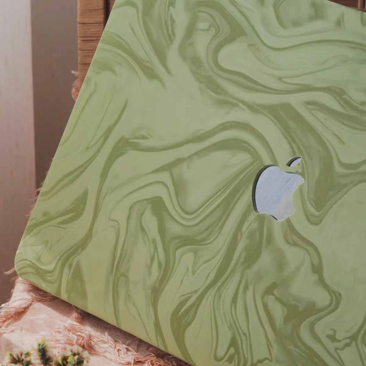 Apple MacBook Pro 14" (A3112 & A3401 & A3185) M4 - 3D Velvet Touch PU Full-Body Protection Cover Case - Image 8