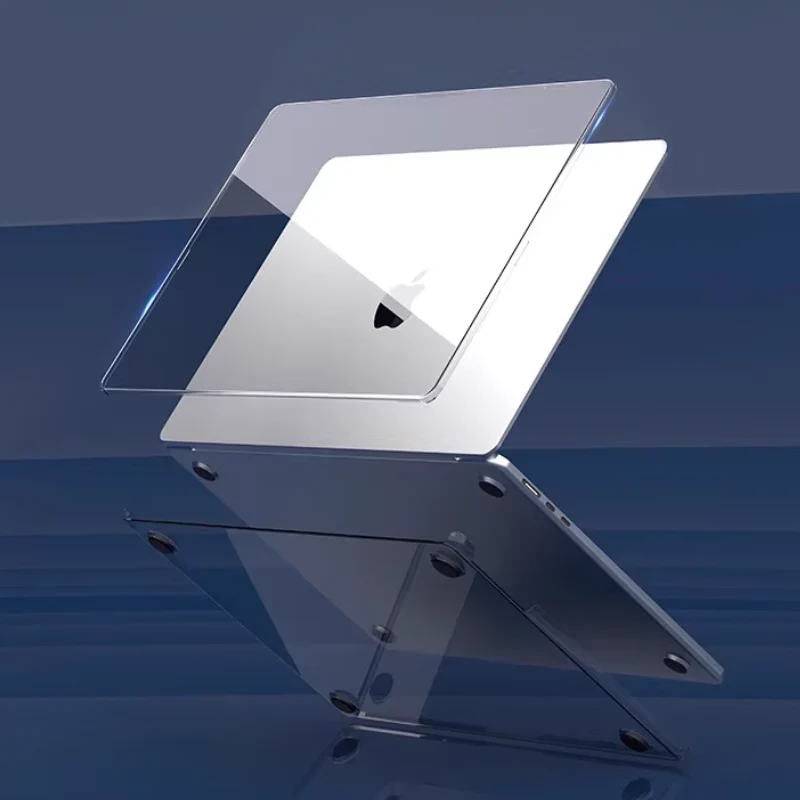Apple Macbook Air 13.6“ 2026 (A3449) M5 - Transparent Shockproof Heavy Duty Tough Case Cover