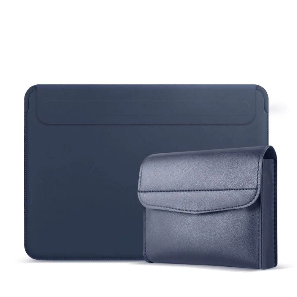Apple MacBook Air & Pro 13"-17.3" Business Leather Protective Sleeve With Power Bank Bag - Image 6