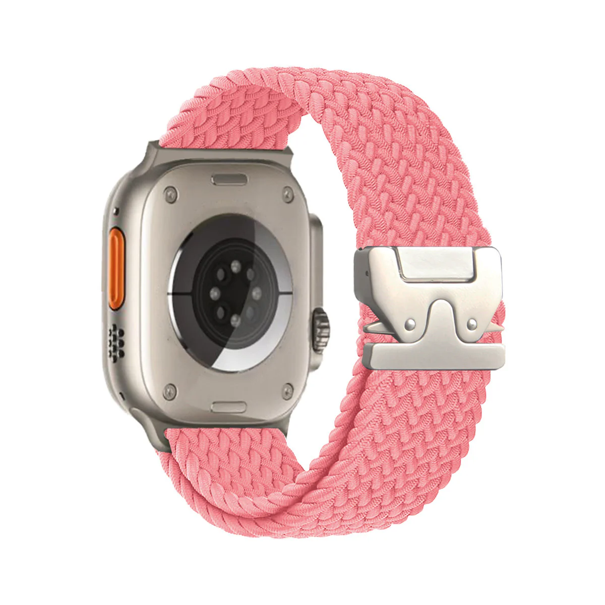 Apple Watch Series 1/2/3/4/5/6/SE/7/8/9/10/Ultra - Parachute Buckle Nylon Braided Loop Watch Band - Image 13