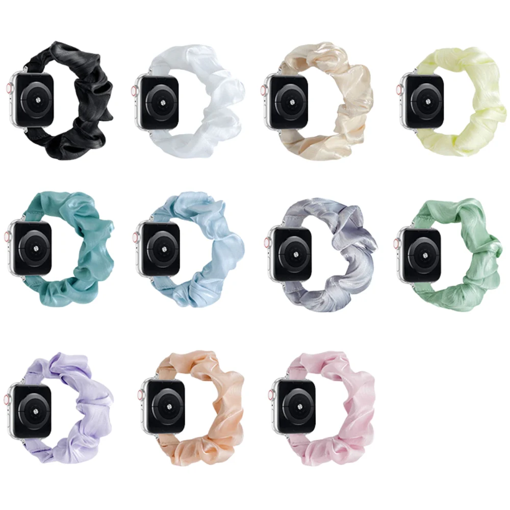 Apple Watch Series 1/2/3/4/5/6/SE/7/8/9/Ultra - Fashion Creative Hair Band Watch Strap - Image 2