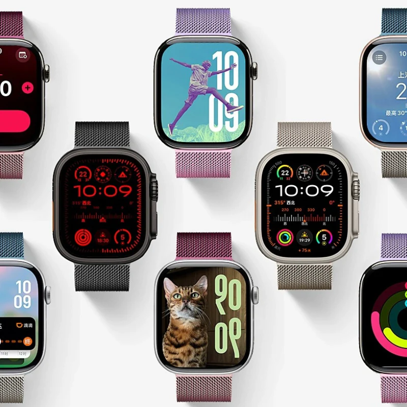 Apple Watch Series 10/11 - Gradient Dual‑Magnetic Metal Watch Band - Image 6