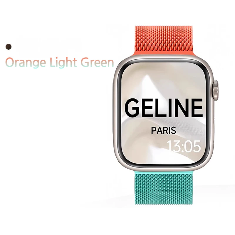Apple Watch Series 10/11 - Gradient Dual‑Magnetic Metal Watch Band - Image 8