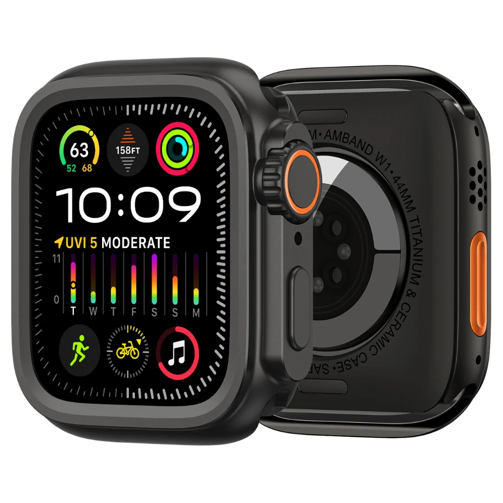 Apple Watch Series 4/5/6/SE/7/8/9 44mm/45mm - Colorful Beaded Patchwork Leather Watch Strap Band - Image 2