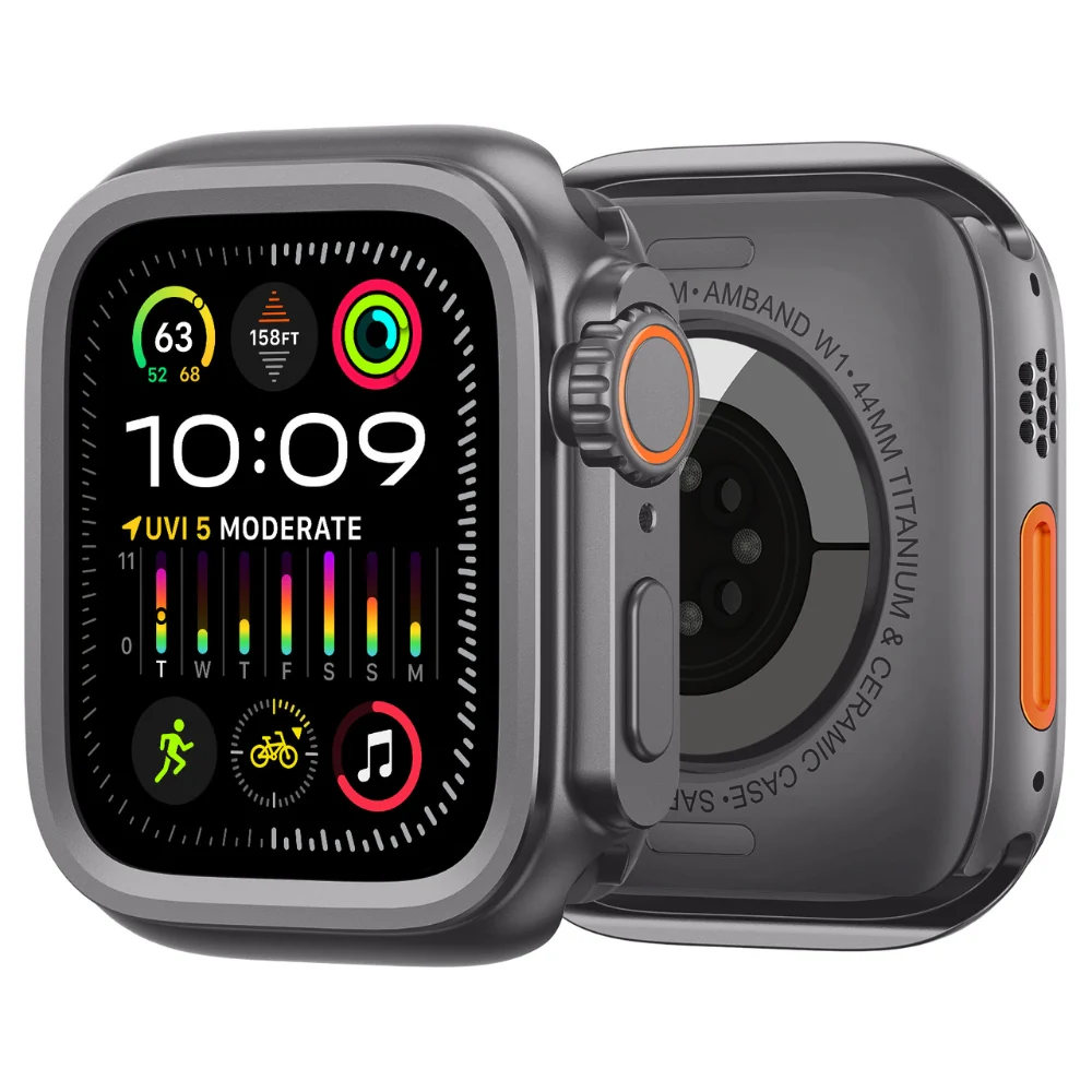 Apple Watch Series 4/5/6/SE/7/8/9 44mm/45mm - Colorful Beaded Patchwork Leather Watch Strap Band - Image 3