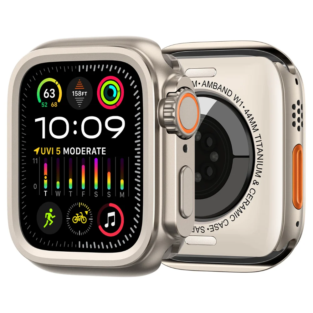 Apple Watch Series 4/5/6/SE/7/8/9 44mm/45mm - Colorful Beaded Patchwork Leather Watch Strap Band - Image 4