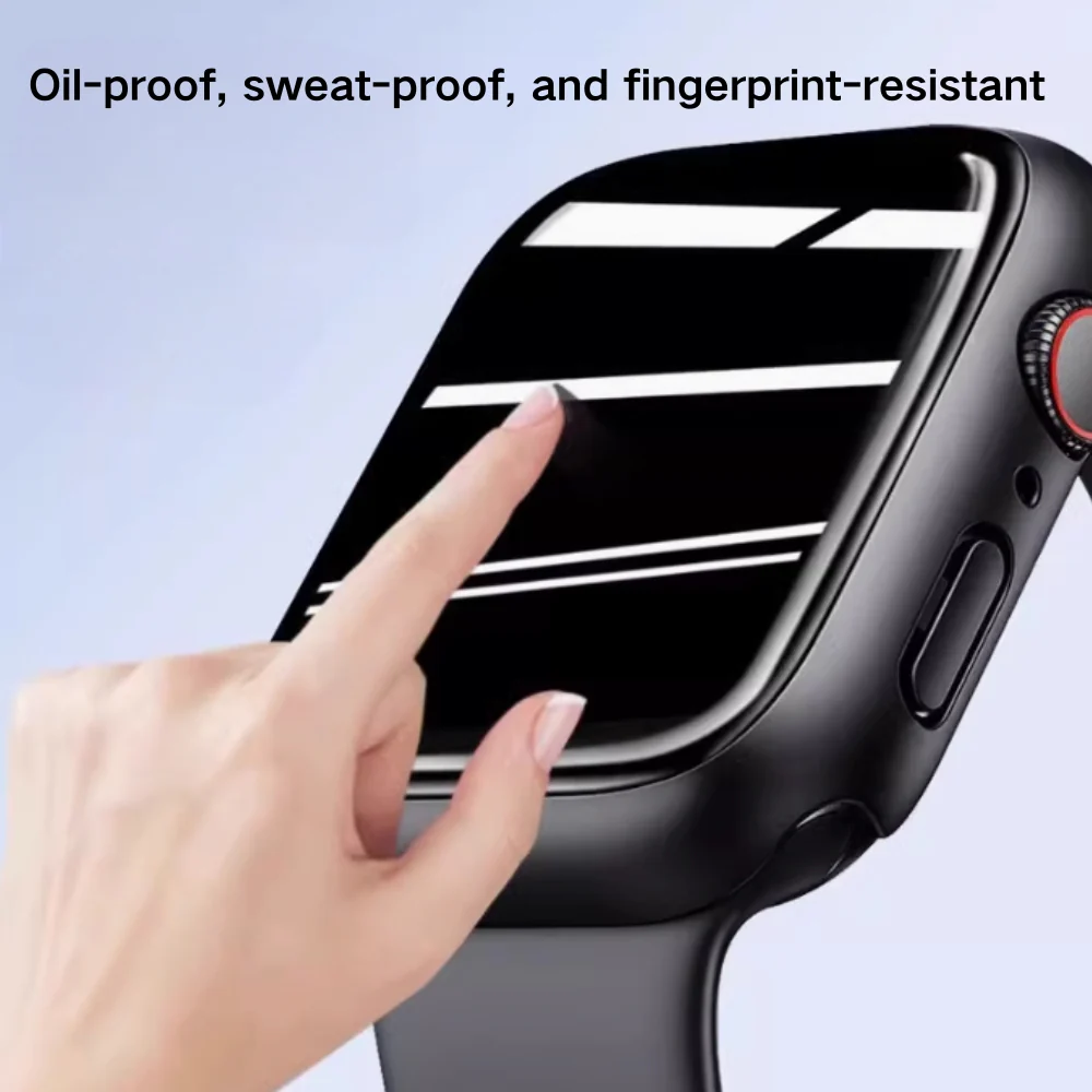Apple Watch Series 7/8 41mm 45mm - Privacy Case & Film Integrated Anti-Drop Watch Case - Image 9