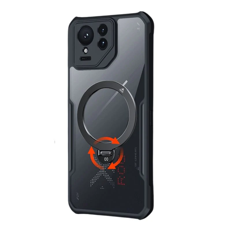 ASUS ROG Phone 6 & Pro - 360° Rotating Bracket Soft TPU Bumper Military Grade Airbags Shookproof Case - Image 2