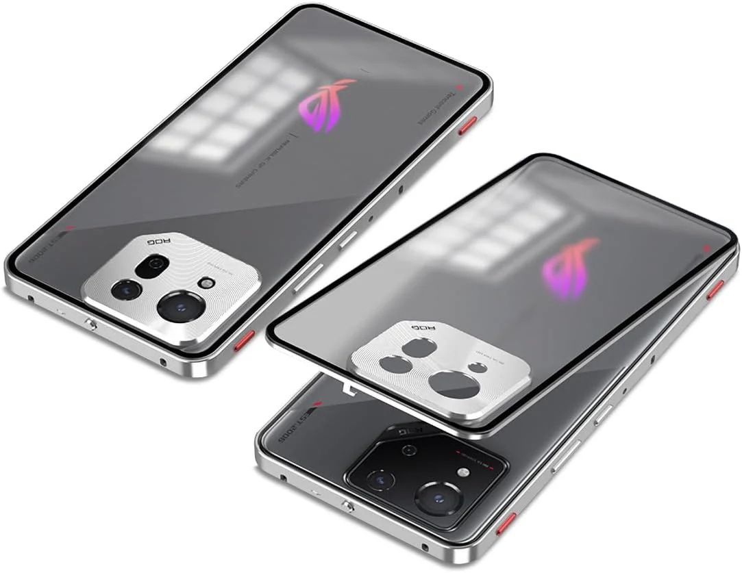 ASUS ROG Phone 9 & Pro Metal Frame + PC Frosted Surface Back Cover Case