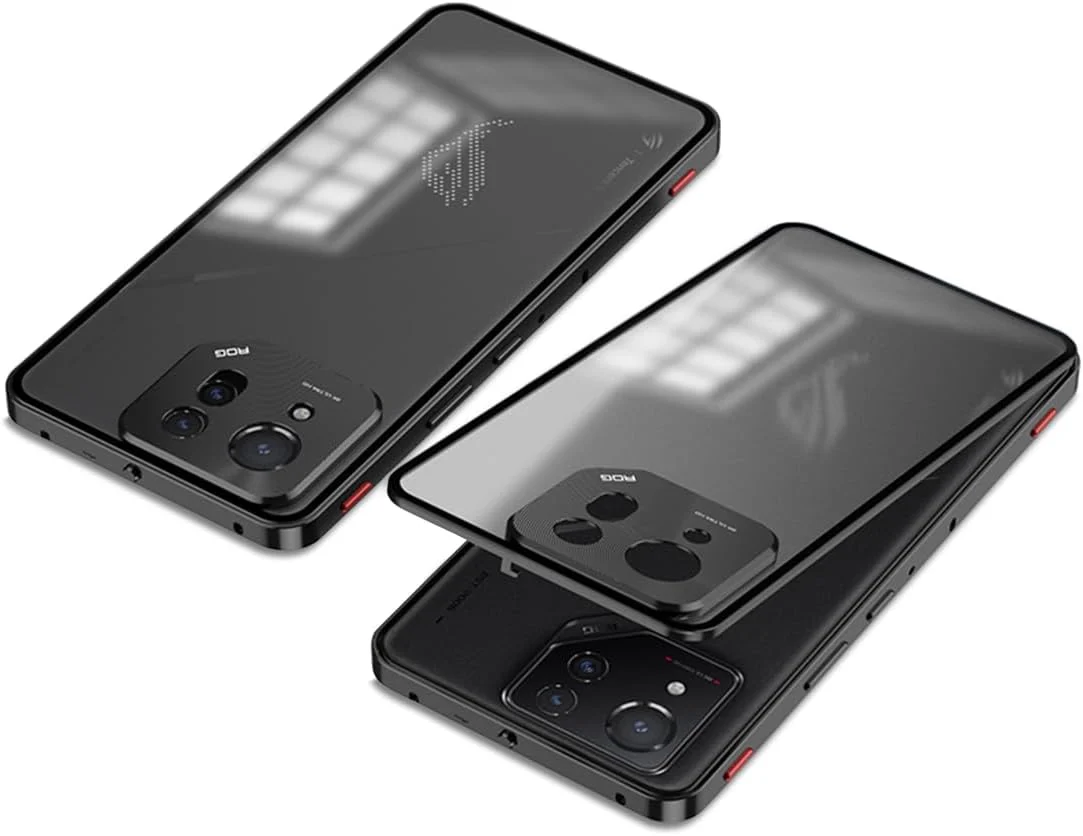 ASUS ROG Phone 9 & Pro Metal Frame + PC Frosted Surface Back Cover Case - Image 10