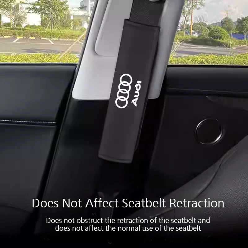 Audi Car Seat Belt Shoulder Pads for A3, A5, A4L, A6L, A7, A8L, Q2, Q3, Q5, Q7 - Image 4