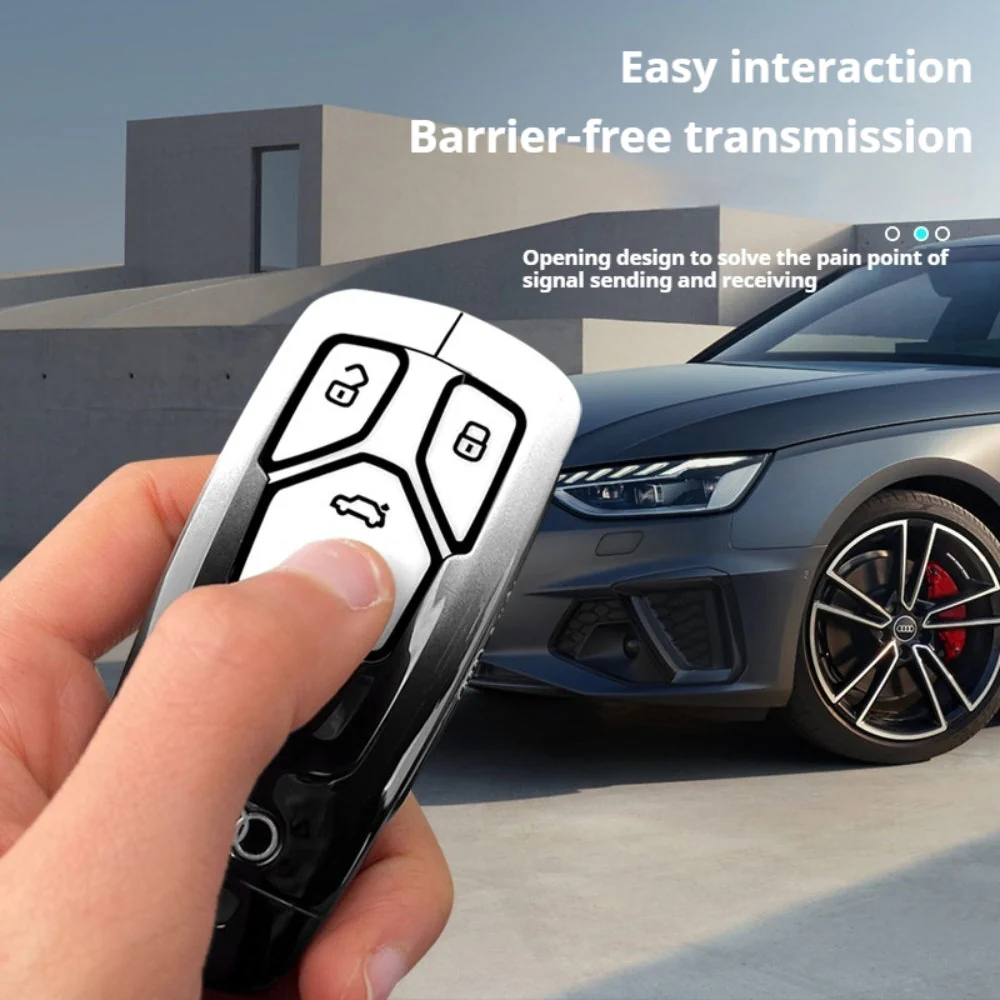 Audi Stylish with Cool Shockproof Car Key Protective Fob Case Cover For A3, A4, A5, A6, Q2, Q3, Q5, Q7, Q8, e-tron - Image 10
