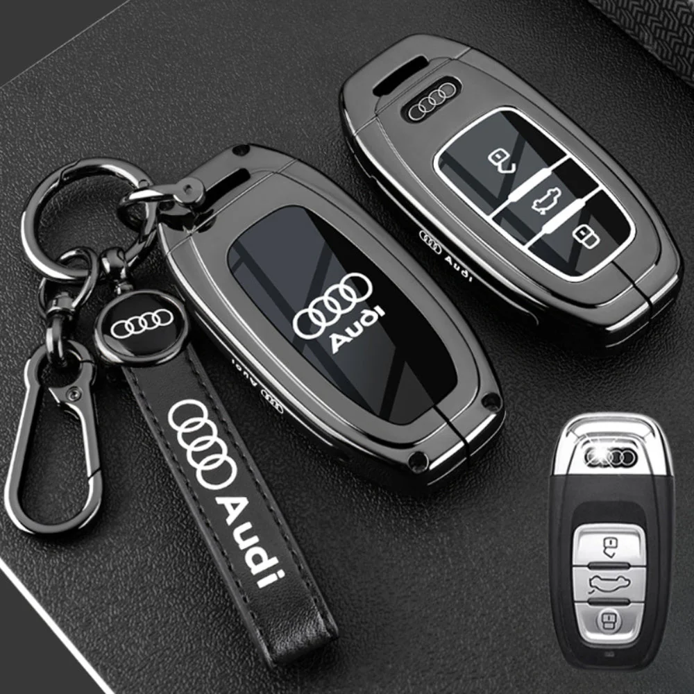 Audi Stylish with Cool Shockproof Car Key Protective Fob Case Cover For A3, A4, A5, A6, Q2, Q3, Q5, Q7, Q8, e-tron - Image 7