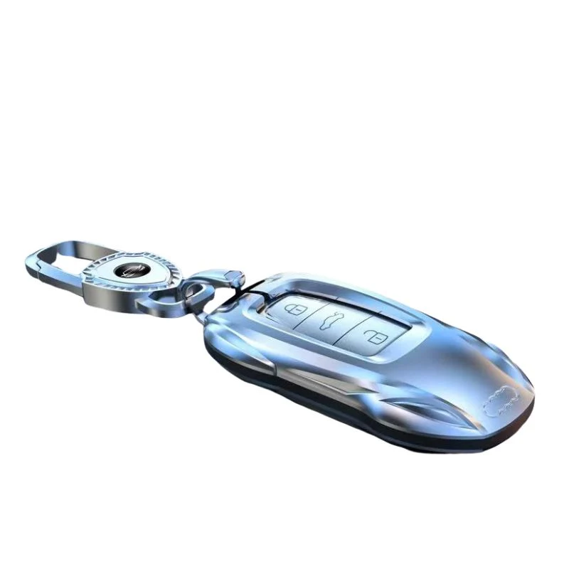 Audi Zinc Alloy Silicone Car Key Fob Case Cover For A3 For A4, A5, Q3, Q7, Audi TT