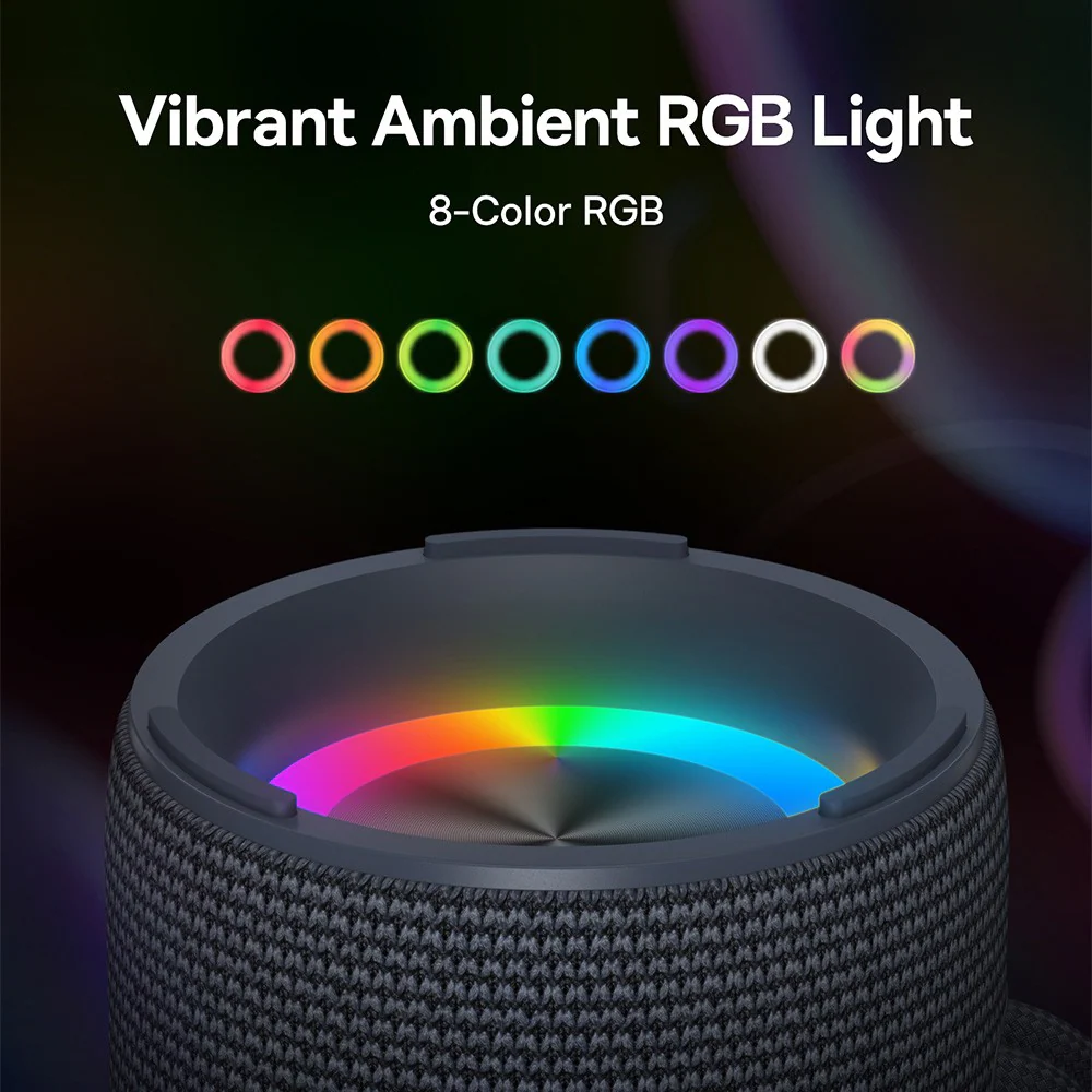 Baseus AeQur 30 Air Portable Wireless Speaker-Twilight Grey (A20072600826-00) - Image 6