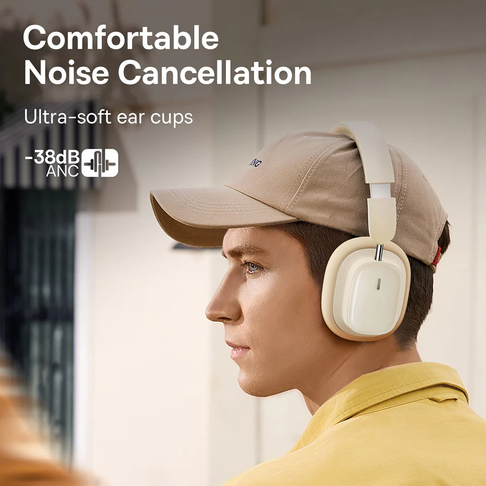 Baseus Bowie H1i Noise-Cancellation Wireless Headphones (A00050402113-00/A00050402223-00/A00050402633-00) - Image 9