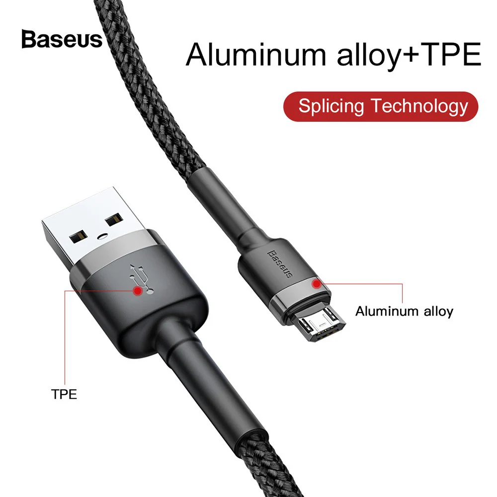 Baseus Cafule Cable USB For Micro 2A 3m - Image 7