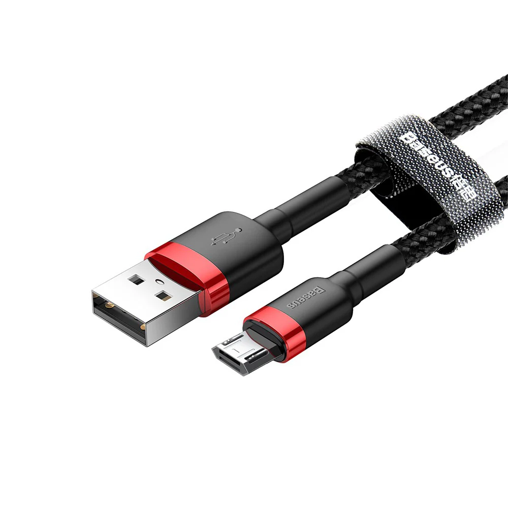 Baseus Cafule Double Side Insertion Micro USB Charging Cable 1.5A 2M - Image 2