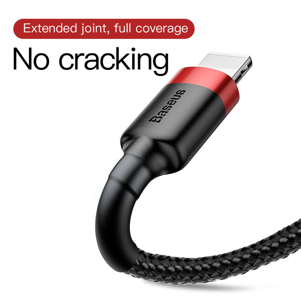 Baseus Cafule Fast Charge USB For IP 2A 3M - Image 10