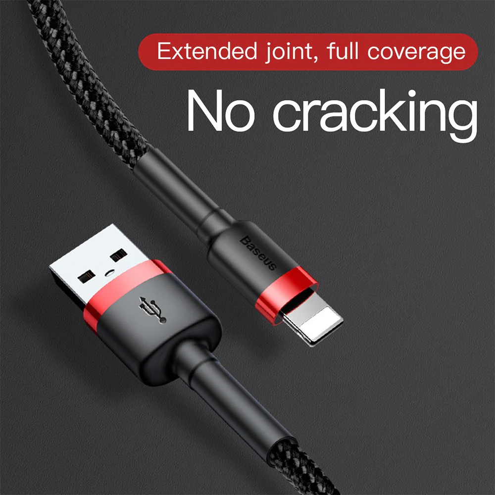 Baseus Cafule Fast Charge USB For IP 2A 3M - Image 8