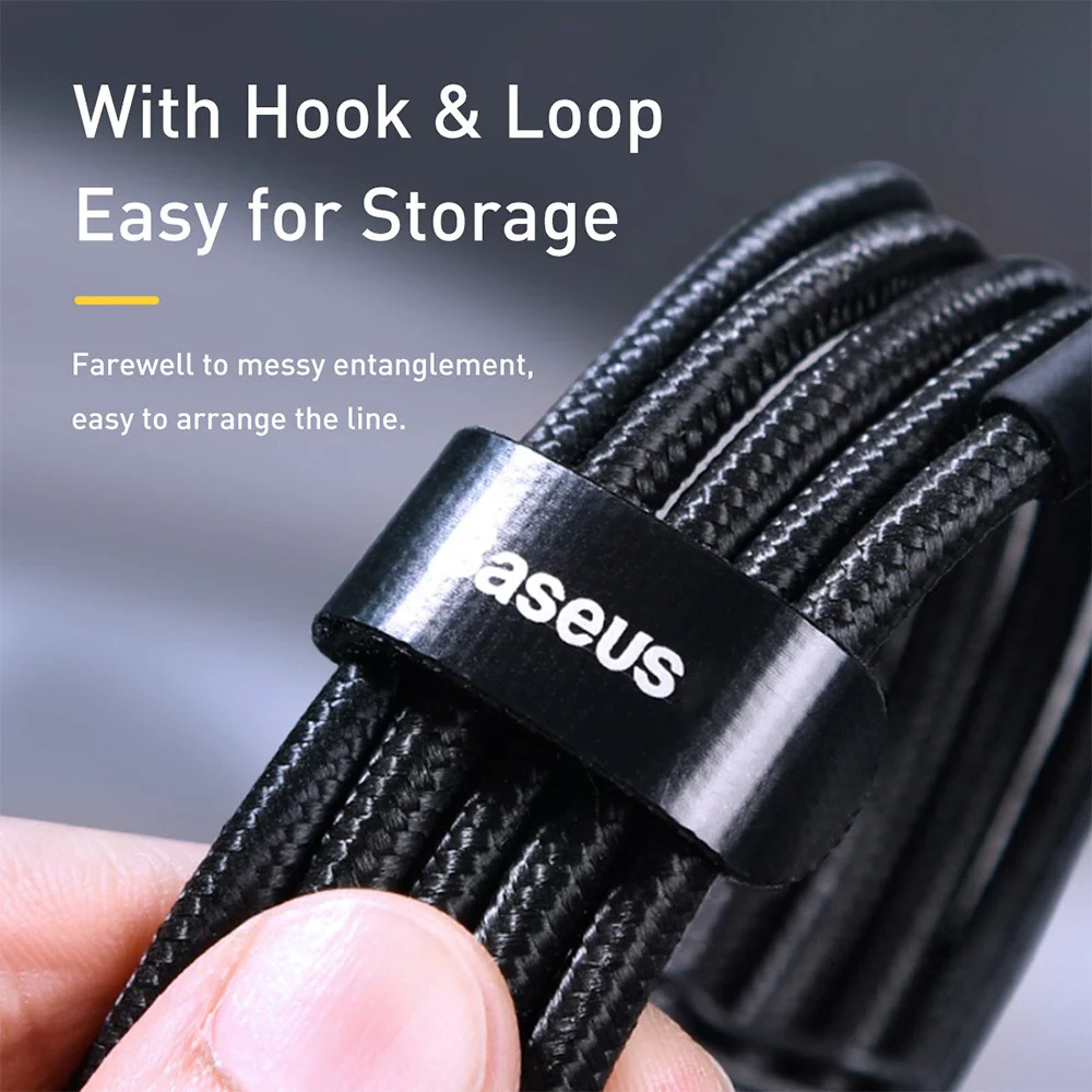 Baseus Cafule PD2.0 100W Flash Charging Type-C to Type-C Cable (20V 5A) 2m - Image 9
