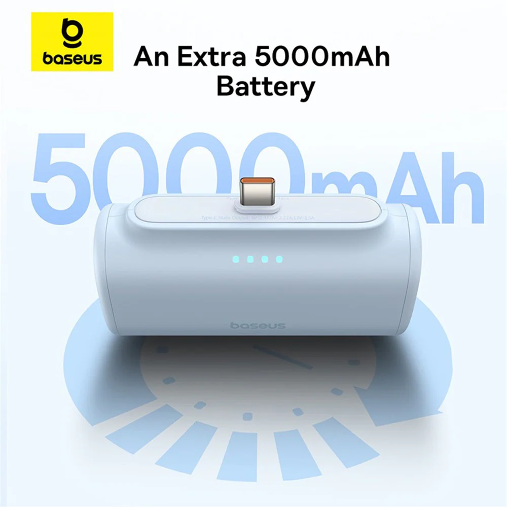 Baseus Compact Fast Charging Power Bank Type-C Edition 5000mAh 20W - Image 4