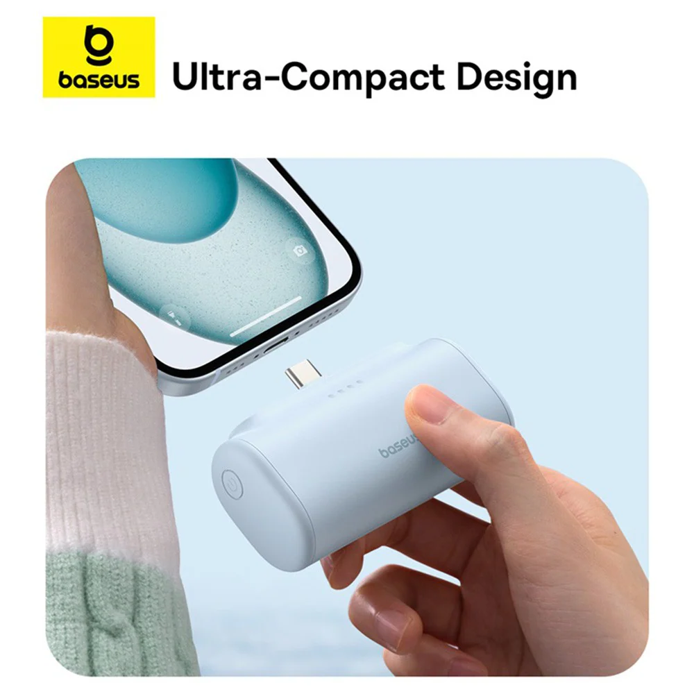 Baseus Compact Fast Charging Power Bank Type-C Edition 5000mAh 20W - Image 7