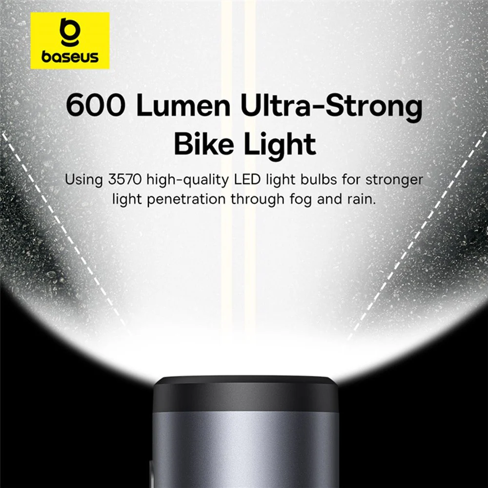 Baseus PrimeTrip Series Dual-Color Bike Light 2-in-1 Set-Cosmic Black - Image 8