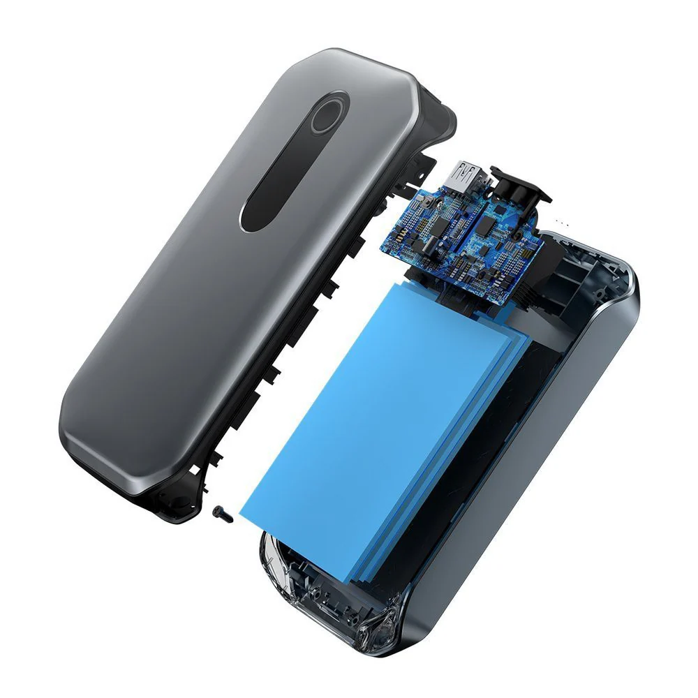 Baseus Super Energy Pro Car Jump Starter 12000mAh 12V (1000A / 600A) - Black - Image 3
