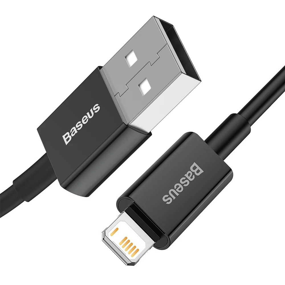 Baseus Superior Series Fast Charging Data Cable USB to iP 2.4A 0.25M - Image 2