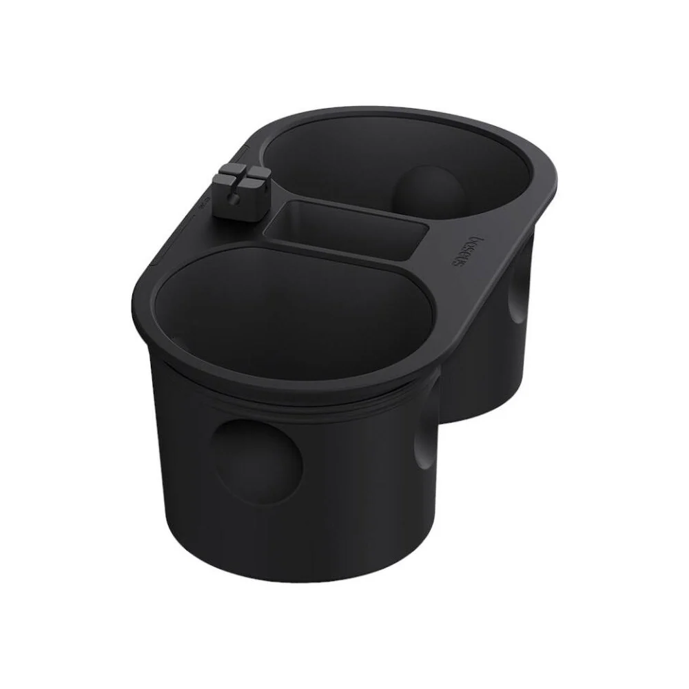 Baseus T-Space Series Cup Holder for Tesla Cluster Black - Image 3