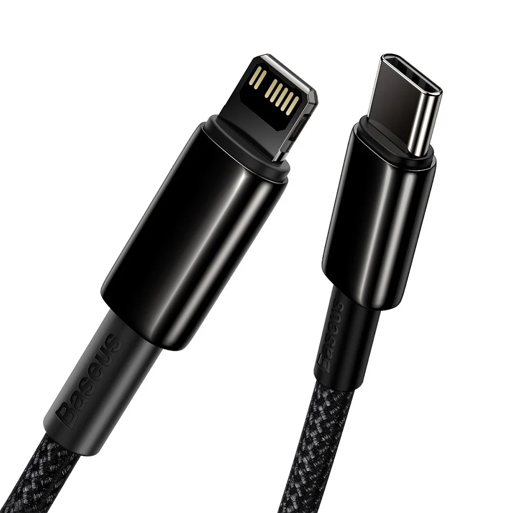 Baseus Tungsten Gold Fast Charging Data Cable Type-C to iP PD 20W 2M - Image 2