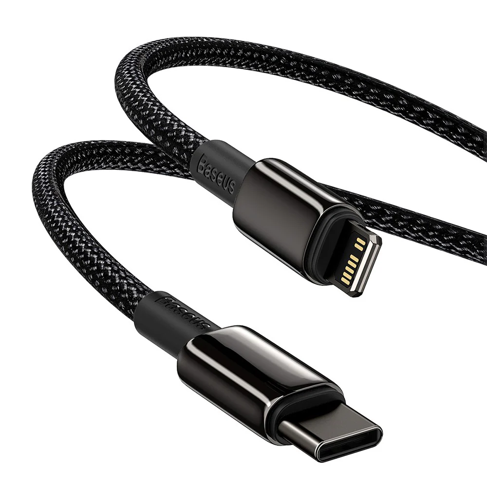Baseus Tungsten Gold Fast Charging Data Cable Type-C to iP PD 20W 2M - Image 4