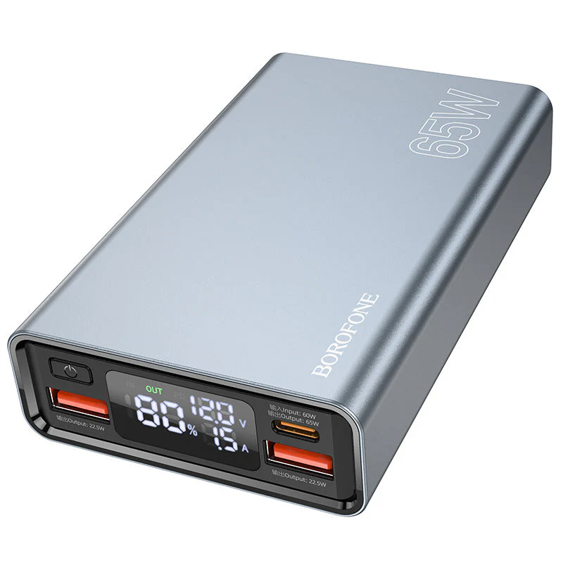 [BJ40][15000mAh] HOCO Universal PD 65W & QC 3.0 Fast Charging Laptop Mobile Phone Portable Charger Power Bank - Image 4