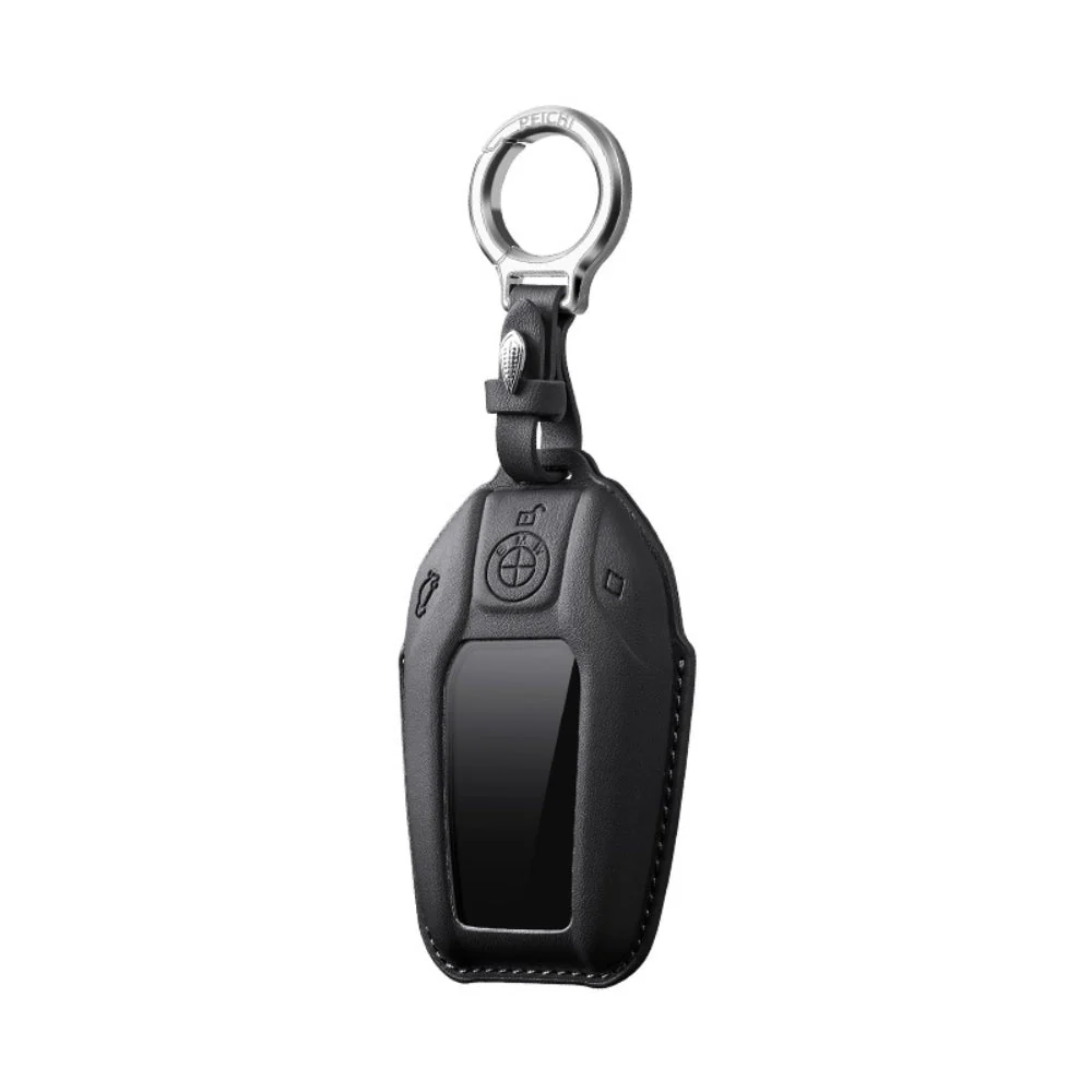 BMW Leather Car Key Fob Case Cover For 1, 2, 3, 5, 7 Series, X1, X3, X5, X6, X7, ix1, ix40, ix50, i8