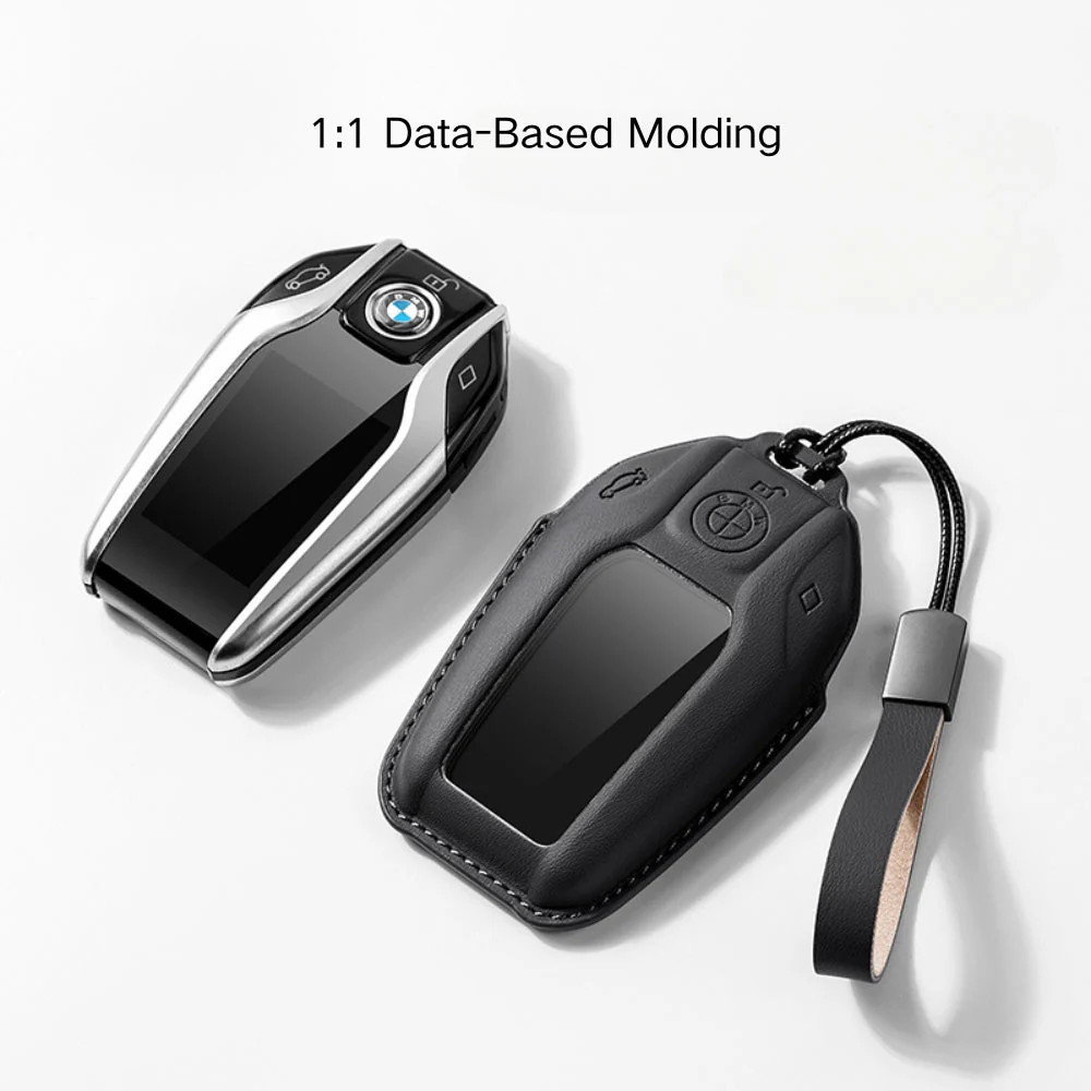 BMW Leather Car Key Fob Case Cover For 1, 2, 3, 5, 7 Series, X1, X3, X5, X6, X7, ix1, ix40, ix50, i8 - Image 17