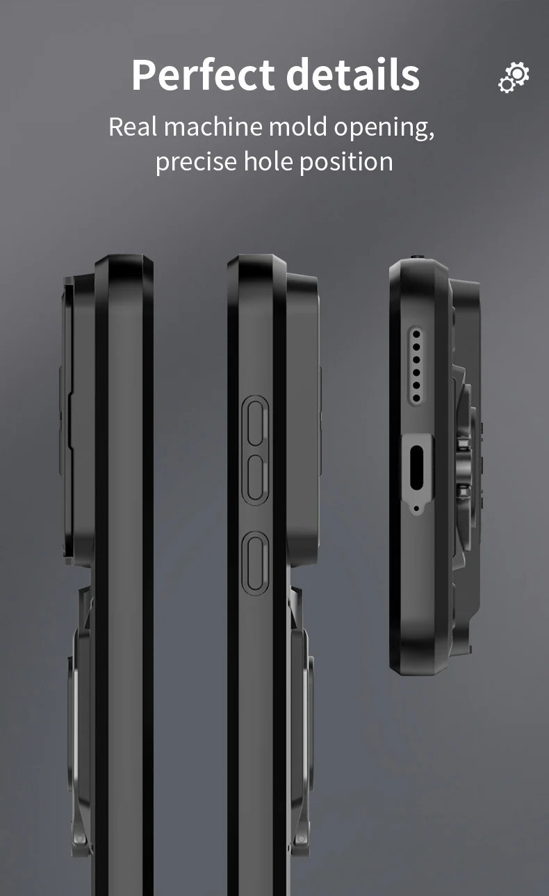 [Built-in 360-degree rotatabl bracket][Camera Cover] Huawei Pura 70/Pro/Ultra/Pro+ Shield Shockproof Rugged Heavy Duty Case - Image 17
