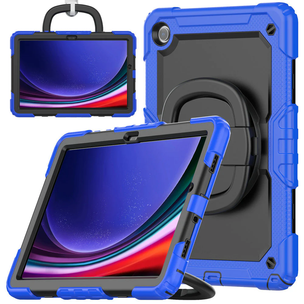 [Built-in 360 Degree Stand] Samsung Galaxy Tab S10 FE Plus (2025) 13.1" - Heavy Duty Rugged Series Case - Image 2