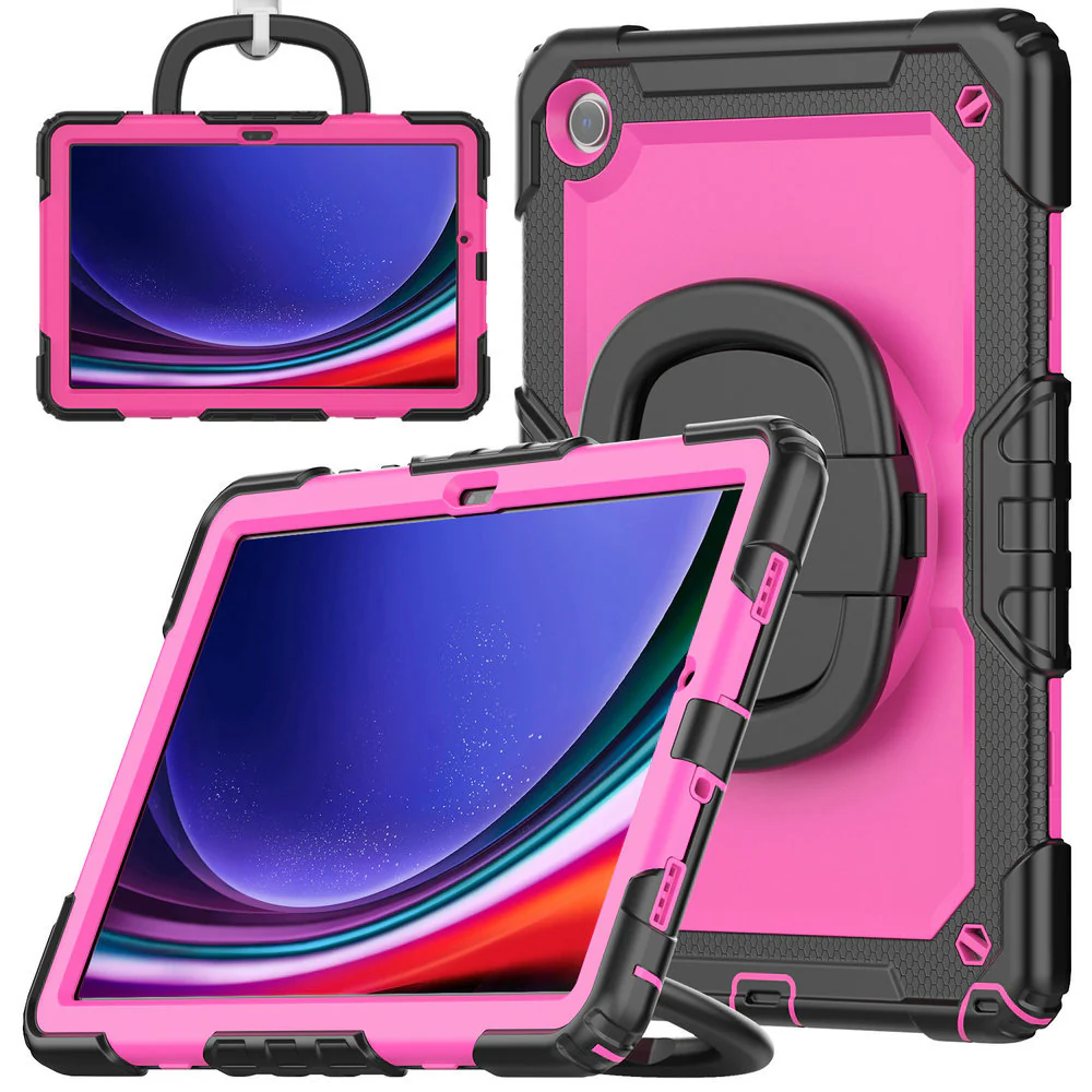 [Built-in 360 Degree Stand] Samsung Galaxy Tab S10 FE Plus (2025) 13.1" - Heavy Duty Rugged Series Case - Image 3